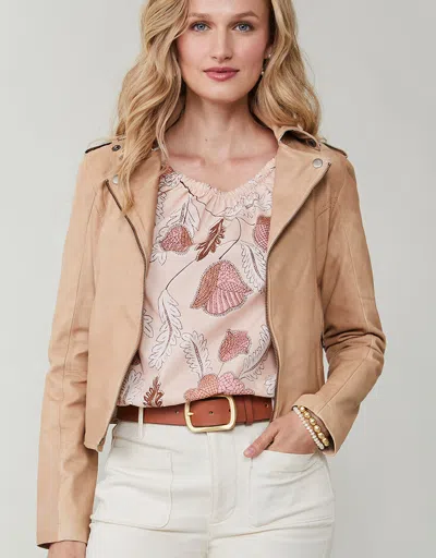 Spartina 449 Molly Jacket Au Lait In Brown