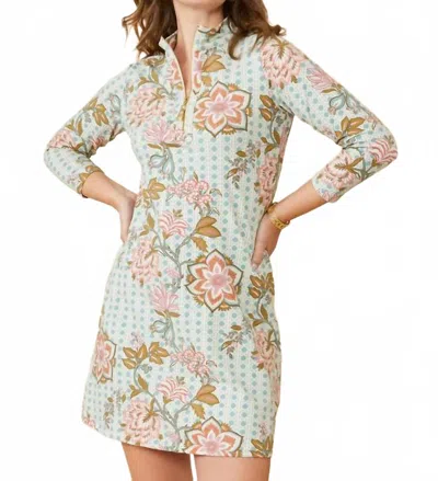Spartina 449 Nora Dress In Calm Waters Floral Cane Blue In Multi