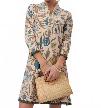 Spartina 449 Nora Fringe Dress In St. Augustine Vintage Floral In Multi