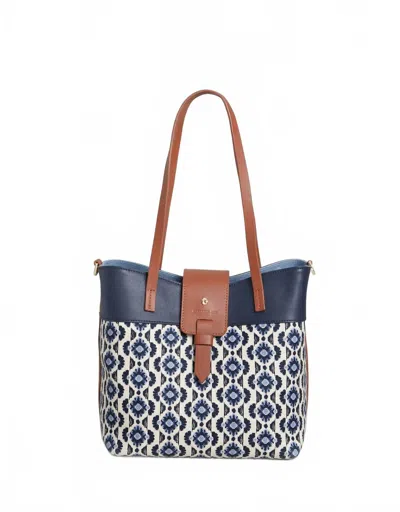 Spartina 449 Olivia Tote Bag In Marsh Boardwalk In Multi