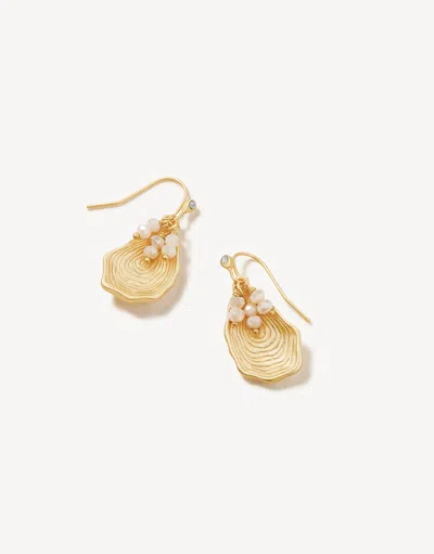 Spartina 449 Oyster Alley Earrings In Gold