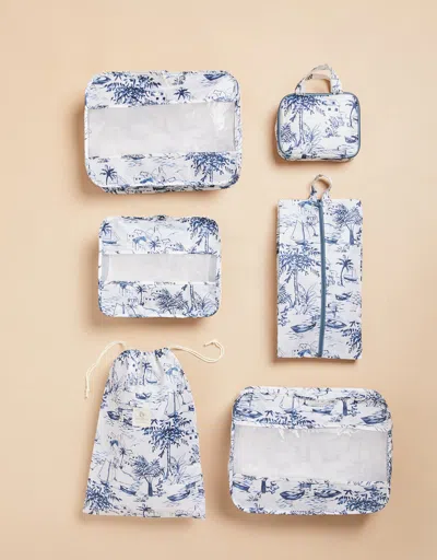 Spartina 449 Packing Cubes Daise Seascape