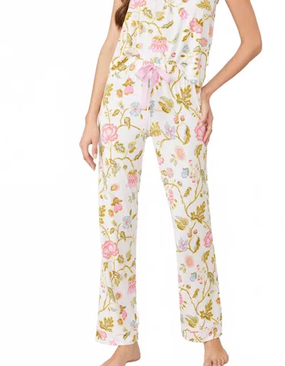 Spartina 449 Pajama Pant In Jane Jacobean Cream In Neutral