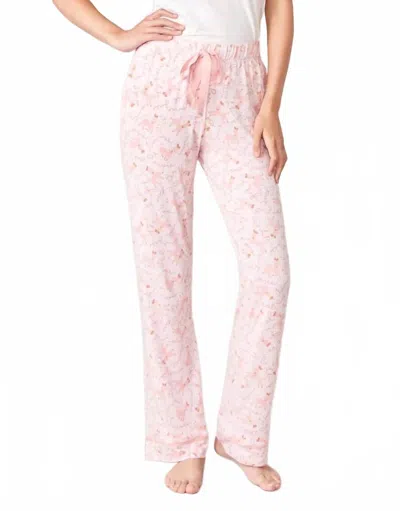 Spartina 449 Pajama Pant In Pink Poodles