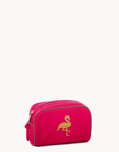 Spartina 449 Pink Travel Pouch Flamingo