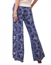 Spartina 449 Resort Palazzo Pant In Ogeechee Palm Medallion In Blue