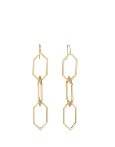 Spartina 449 Rhett Dangle Earrings In Gold