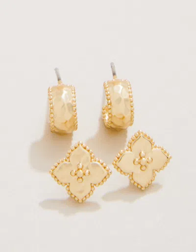 Spartina 449 Richmond Hill Earring Set In Green