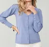 SPARTINA 449 ROCHELLE TOP IN LAKESIDE BLUE