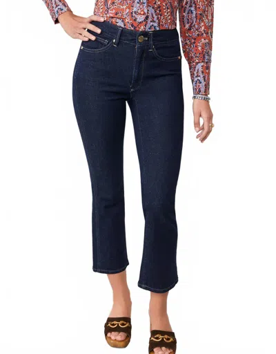 Spartina 449 Rowan Kick Flare Jean In Casa Bay Wash In Blue