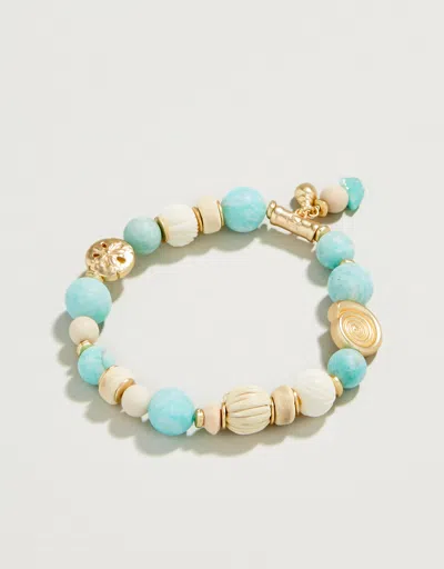Spartina 449 Sea Breeze Stretch Bracelet Sea Foam In Multi