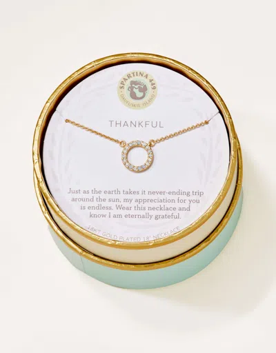 Spartina 449 Sea La Vie Necklace 18" Thankful/ring In Neutral