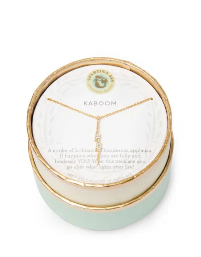 Spartina 449 Sea La Vie Necklace Kaboom/lightning In Gold