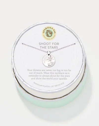 Spartina 449 Sea La Vie Necklace Shoot For The Stars/star Medallion In Metallic