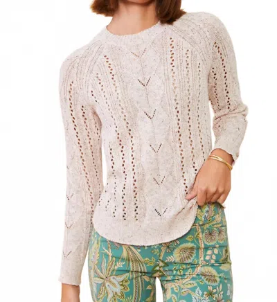 Spartina 449 Shelby Pullover In Neutral Blush