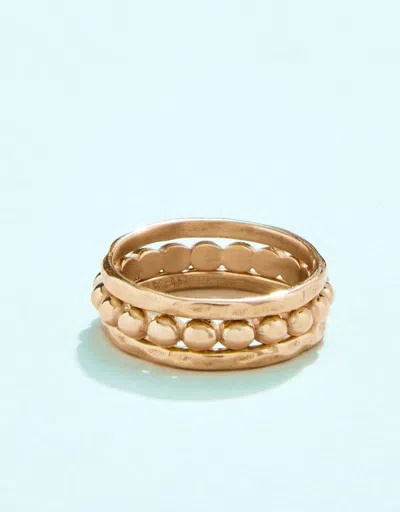 Spartina 449 Shelter Cove Ring Stack In Metallic