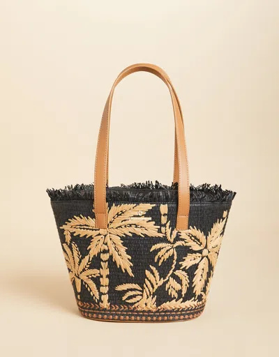 Spartina 449 Small Tote Raffia Palms