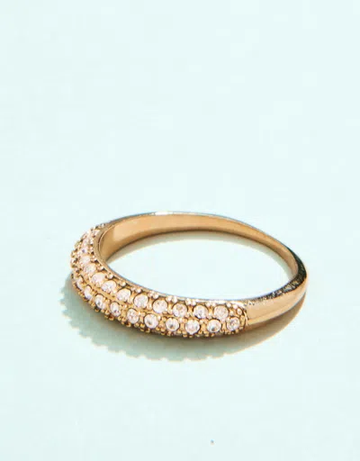 Spartina 449 Sparkling Avondale Ring Crystal In Gold