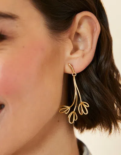 Spartina 449 Spring Tulip Earrings Gold
