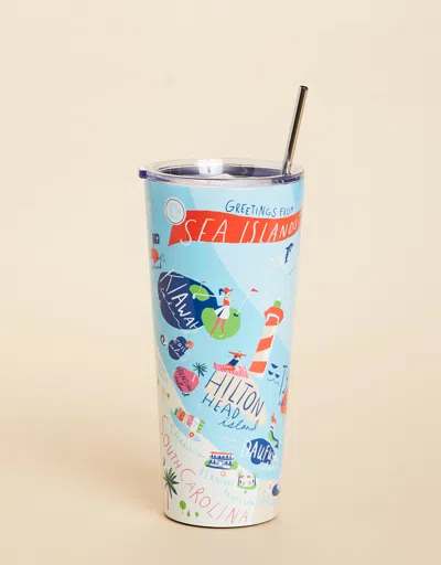 Spartina 449 Stainless Steel Drink Tumbler 30 Oz. Sea Islands