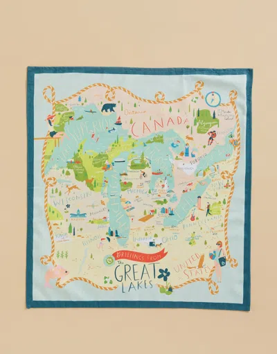 Spartina 449 The Great Lakes Dish Towel