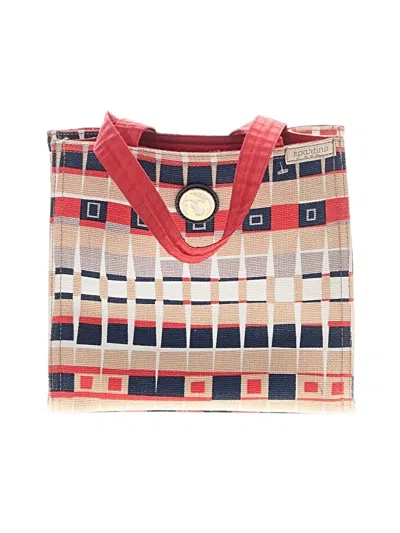 Pre-owned Spartina 449 Tote Bag In Red