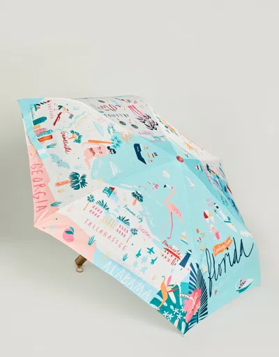 Spartina 449 Travel Umbrella Florida In Blue
