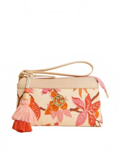 Spartina 449 Women's Emma Wristlet In Cream In White