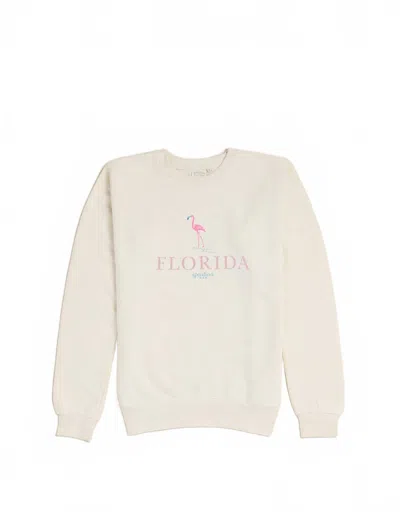 Spartina 449 Women's Florida Pullover In Cream In Neutral