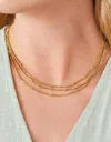SPARTINA 449 WOMEN'S MERMAZING LAYERED NECKLACE IN GOLD