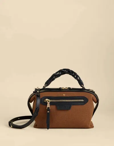 Spartina 449 Women's Sable Selena Satchel In Toffee/black In Multi