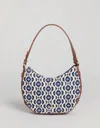 Spartina 449 Women's Zip Hobo Bag In Marsh Boardwalk In Multi
