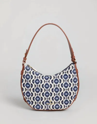 Spartina 449 Women's Zip Hobo Bag In Marsh Boardwalk In Multi