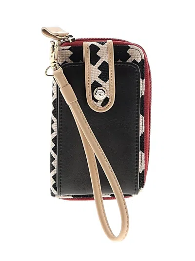 Pre-owned Spartina 449 Wristlet In Black