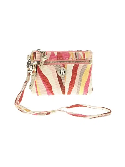 Pre-owned Spartina 449 Wristlet In Gray