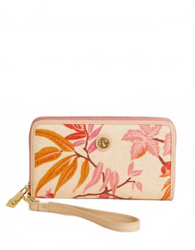 Spartina 449 Wristlet Wallet In Richmond Hill Cream In Multi
