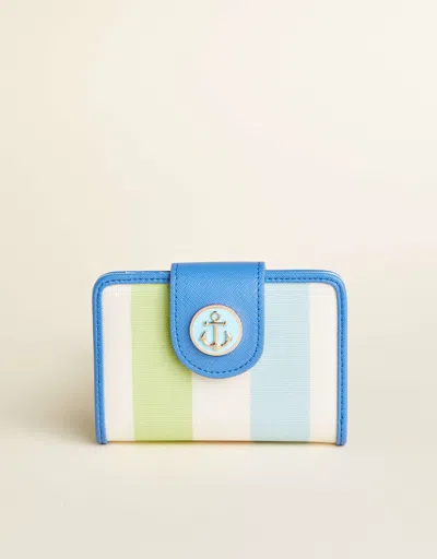 Spartina 449 Yacht Club Mini Wallet Overboard Stripe