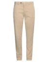 Sparvieri Man Pants Beige Size 40 Cotton, Elastane In Beige