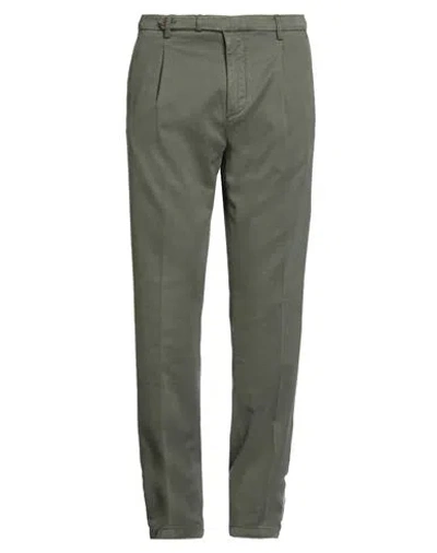 Sparvieri Man Pants Military Green Size 36 Cotton, Lyocell, Elastane