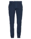 Sparvieri Man Pants Navy Size 38 Cotton, Elastane