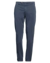 Sparvieri Man Pants Navy Size 40 Cotton, Elastane