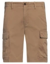 Sparvieri Man Shorts & Bermuda Shorts Camel Size 30 Cotton, Elastane In Beige