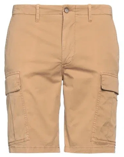 Sparvieri Man Shorts & Bermuda Shorts Khaki Size 38 Cotton, Elastane In Beige