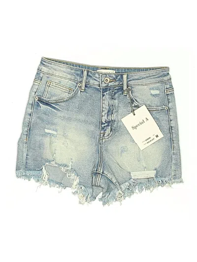 Pre-owned Special A Jeans Denim Shorts In Blue