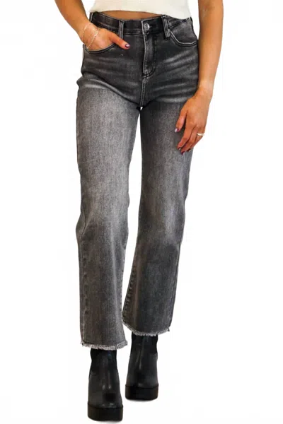 Special A Marcos High Rise Tummy Control Jeans In Washed Black