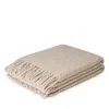 Spectra Brenta Alpaca Wool Throw In Gray