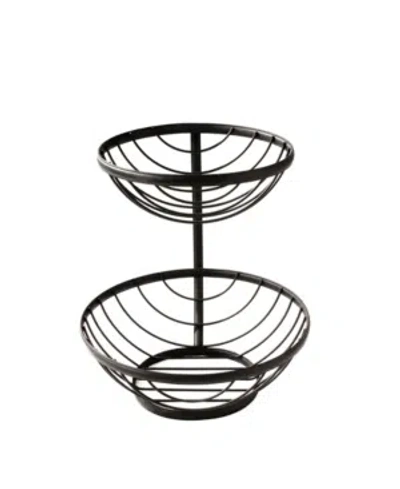 Spectrum Ashley Arched 2-tier Server In Black
