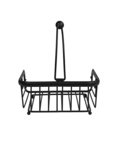 Spectrum Ashley Weighted Napkin Holder In Black