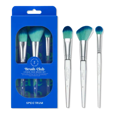 Spectrum Brush Club 3-piece Face Brush Set