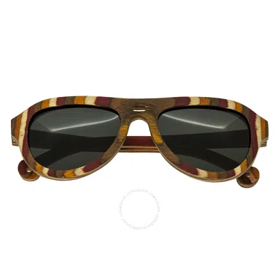 Spectrum Fanning Wood Sunglasses In Brown